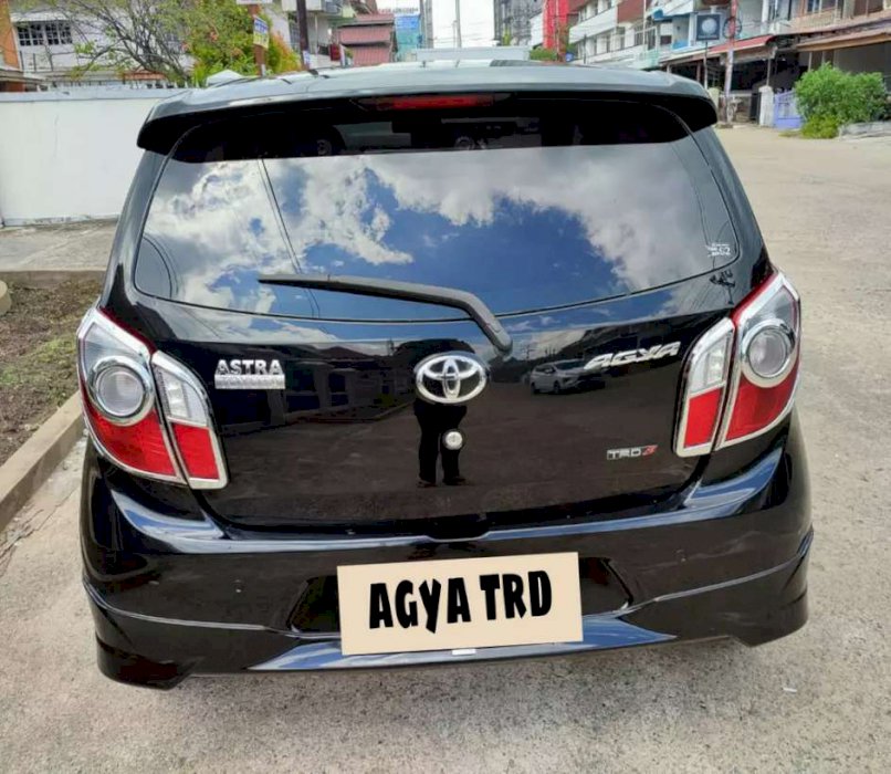 Toyota Agya Trd Akhir Tahun Hitam Matic Tipe Paling Lengkap